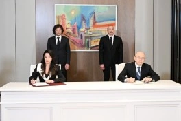 Prezident İlham Əliyev Gürcüstanın Baş naziri ilə görüşüb, sənədlər imzalanıb