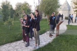 Beynəlxalq səyyahlar Ağdamda olublar - FOTO - YENİLƏNİB