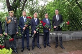 Tbilisidə Heydər Əliyevin və AXC qurucularının xatirələri anılıb - FOTO