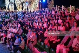 XV Qəbələ Beynəlxalq Musiqi Festivalı çərçivəsində Moldova musiqisi və rəqsləri təqdim olunub - FOTO