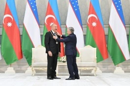 Daşkənddə Azərbaycan və Özbəkistan prezidentlərinin təltifolunma mərasimi keçirilib - YENİLƏNİB