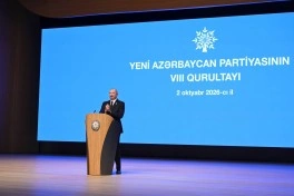 Yeni Azərbaycan Partiyasının VIII Qurultayı keçirilib - YENİLƏNİB-2