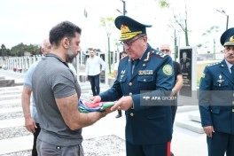 General-mayor Abbasəli Novruzov dəfn edilib - FOTO