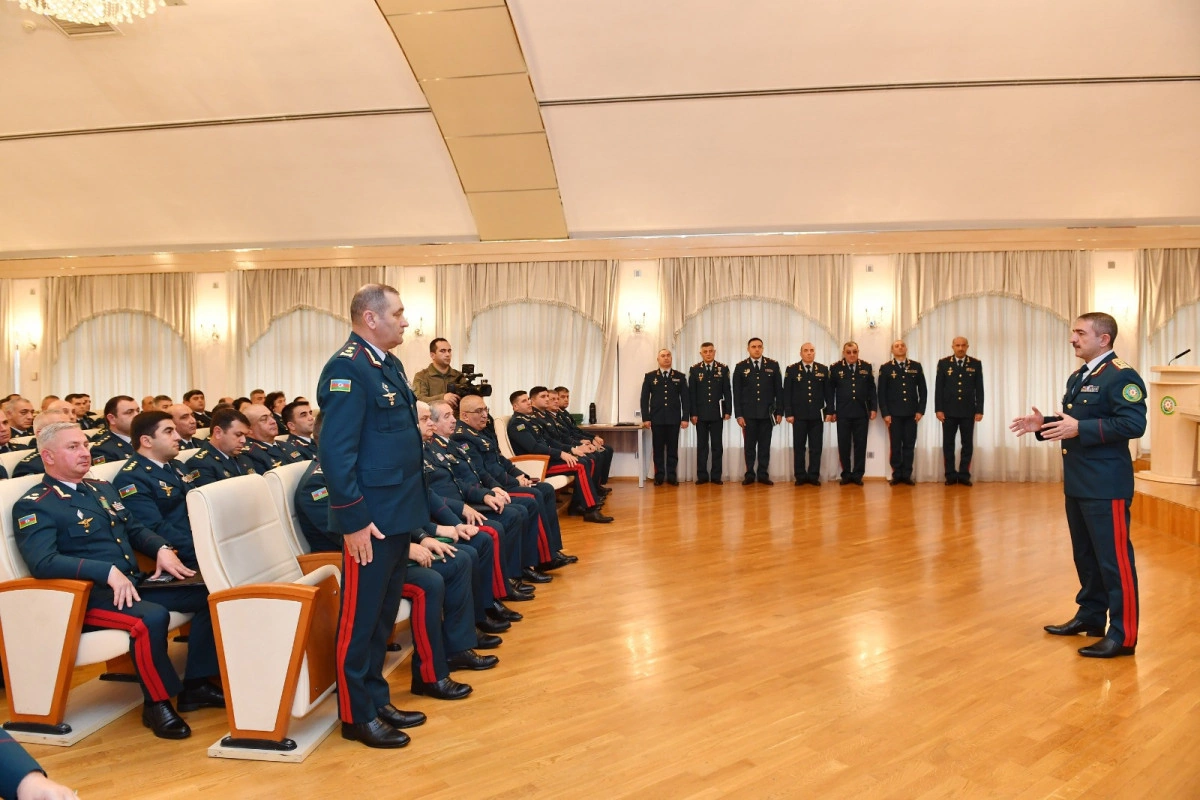 Dövlət Sərhəd Xidmətində hesabat müşavirəsi keçirilib