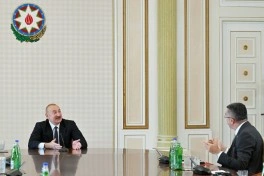 Prezident İlham Əliyev TDT-yə üzv ölkələrin təhlükəsizlik üzrə rəhbər şəxslərini qəbul edib