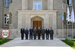 Özbəkistan Silahlı Qüvvələrinin nümayəndə heyəti Azərbaycana gəlib