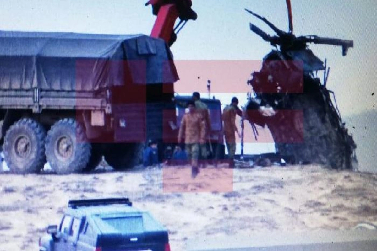 Qaraheybətdə helikopter qəzasından 2 il ötür