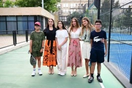 Leyla Əliyeva və Arzu Əliyeva Dənizkənarı Milli Parkda açılış və təqdimat mərasimlərində iştirak ediblər - FOTO