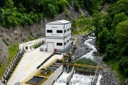 Laçında Hoçaz çayının üzərində yerləşən su elektrik stansiyalarının açılışı olub