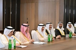 Prezident Ərəb Koordinasiya Qrupuna daxil olan üzv qurumların rəhbər şəxslərini qəbul edib - FOTO
