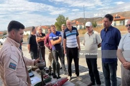 Növbəti köç karvanı Cəbrayılın Şükürbəyli kəndinə çatıb, açarlar təqdim olunub- YENİLƏNİB - FOTO