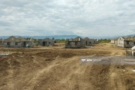 Ağdamın Baş Qərvənd və Eyvazxanbəyli kəndləri sürətlə yenidən qurulur - FOTO