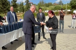 Növbəti köç karvanı Xocavənd şəhərinə çatıb, açarlar təqdim edilib - FOTO - YENİLƏNİB