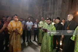 Alban-Udi dini icmasının nümayəndələri Gəncəsər Monastır Kompleksini ziyarət edib - FOTO - YENİLƏNİB